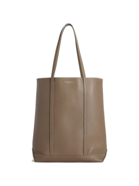 Maison Kitsuné logo-print tote bag Neutrals QU05101LC0045