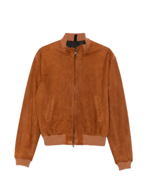 Tagliatore suede zip-up jacket Brown BANSKYWCHI2601