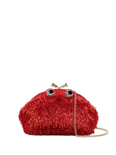 Anya Hindmarch Crab clutch bag Red 205504