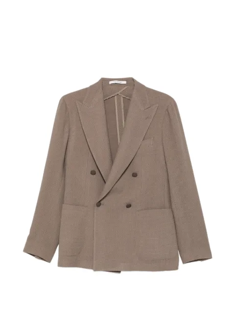 Tagliatore double-breasted jacket Brown GWARNER2DK120212U