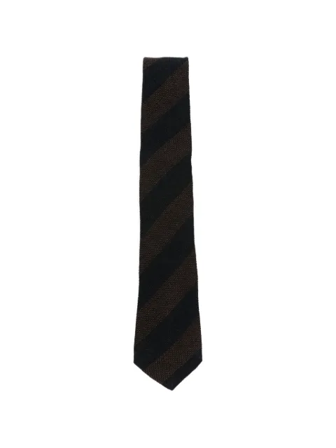 Tagliatore diagonal-stripe tie Blue AW26TIECPIT60