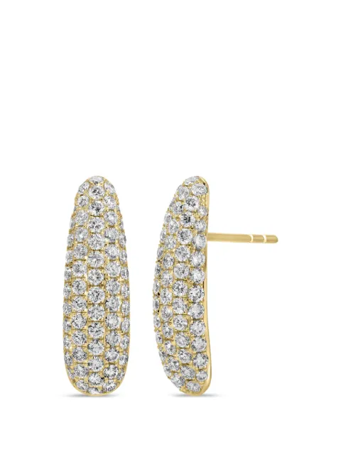 Anita Ko petite Claire diamond earrings Gold AKEDS1CLAIRE