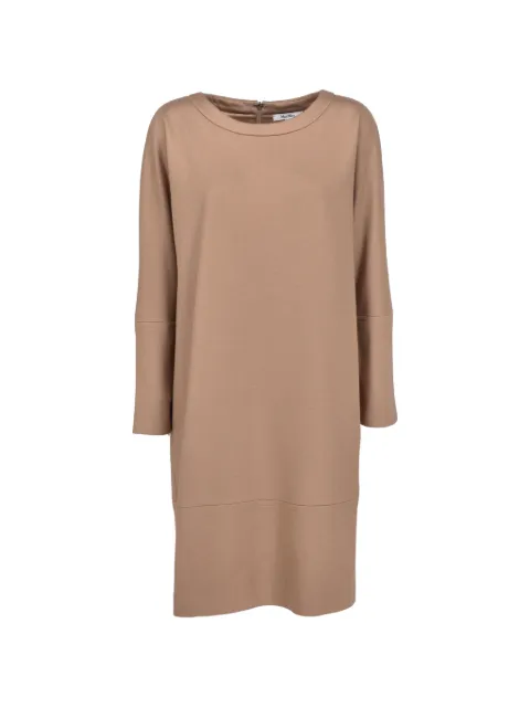 Max Mara wool midi dress Neutrals CVM26659