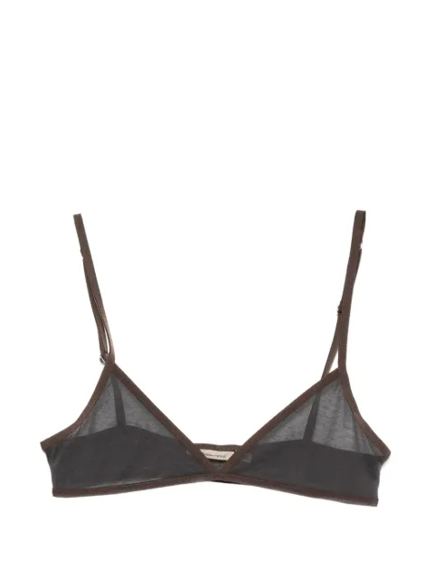 Paloma Wool Esco triangle-cup adjustable-strap top Black WDME02