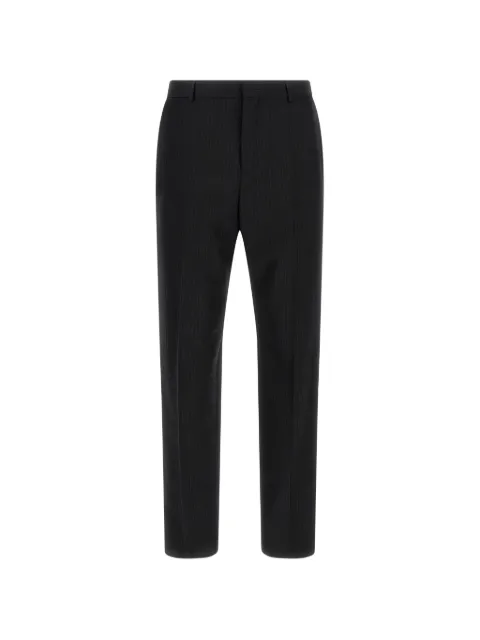 Saint Laurent pinstriped tailored trousers Black 856459Y1M11