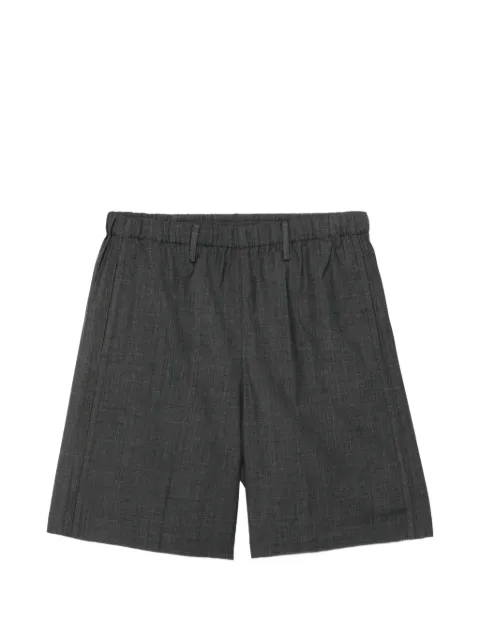 JNBY twill-weave tailored shorts Grey 5Q4E14940