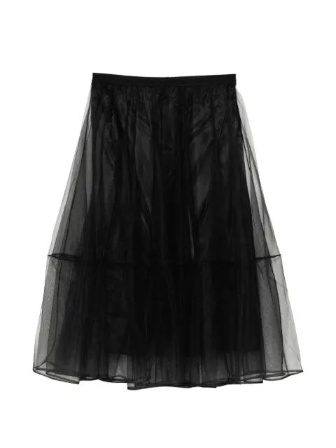 JNBY tulle A-line skirt Black 5Q5D14380