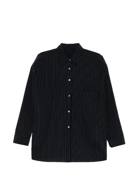 LESS striped shirt Blue 2Q4213000