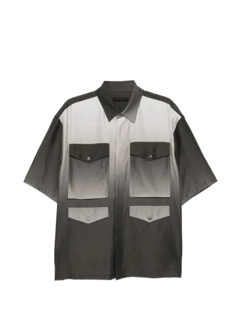 CROQUIS gradient-effect shirt Grey 9Q5211060