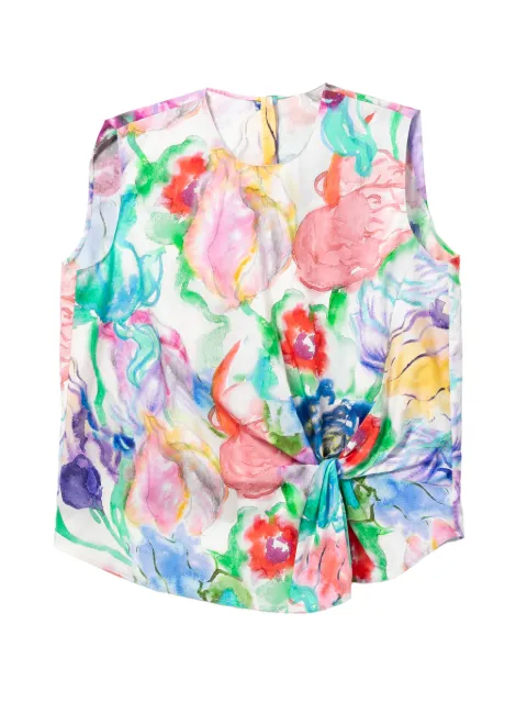 JNBY floral-print blouse Blue 5Q6212090
