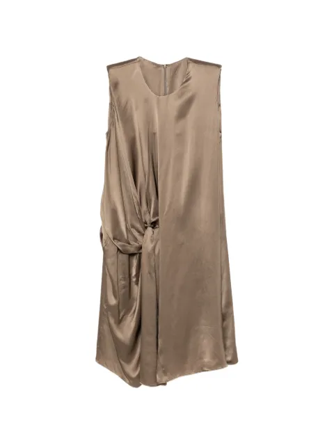 JNBY matte-finish twisted dress Neutrals 5Q6G14310