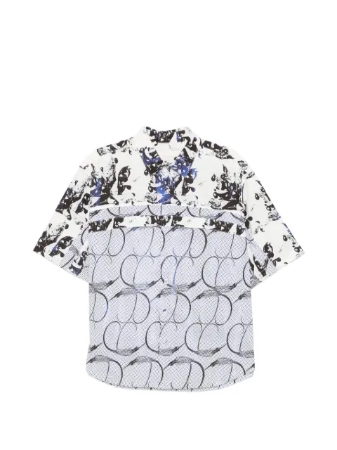 CROQUIS abstract-print shirt White 9Q6211160