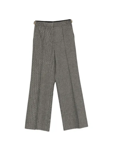 SANDRO houndstooth trousers Grey SFPPA02054