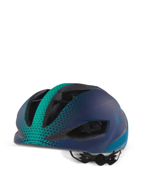 Oakley ARO5 geometric-print cycling helmet Blue FOS900148