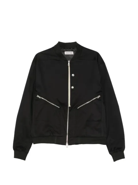 STATE OF ORDER zip-fastening bomber jacket Black SJ26012