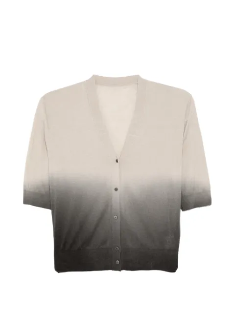 JNBY gradient-effect cardigan Grey 5Q5314170