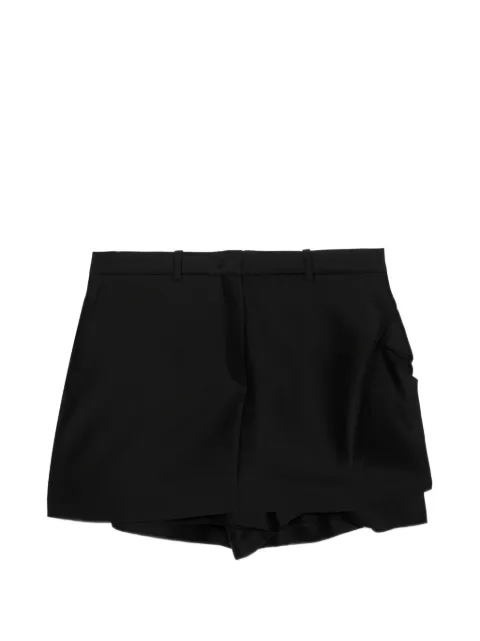 JNBY draped layered shorts Black 5Q6E14670