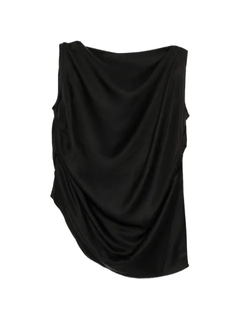 JNBY asymmetric draped top Black 5Q6212470