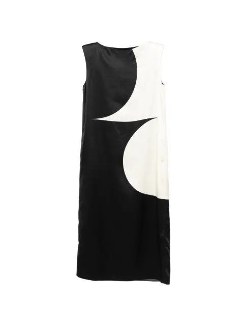 LESS H-Line sleeveless dress Black 2Q5G16610