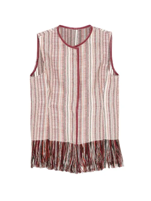 LESS fringed vest Red 2Q6514210