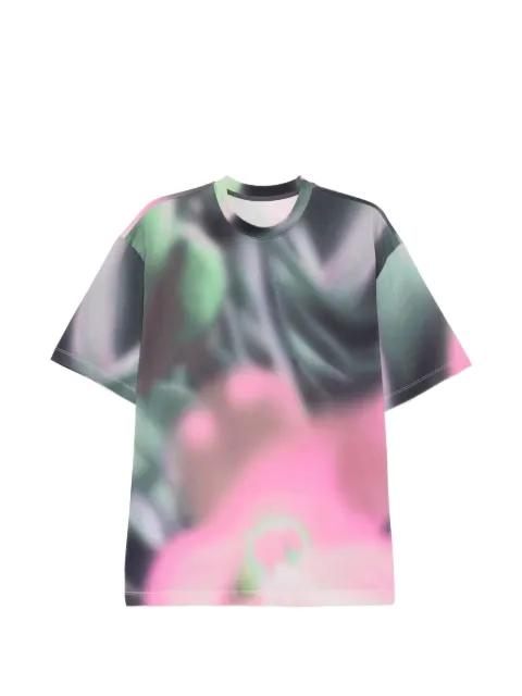 JNBY floral-print T-shirt Pink 5Q5114160