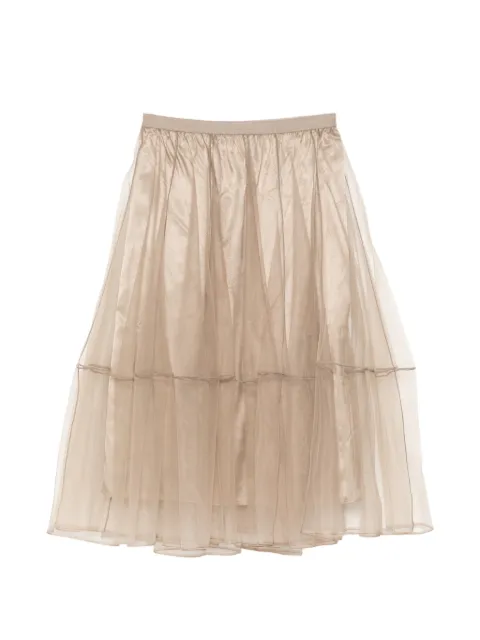 JNBY tulle midi skirt Neutrals 5Q5D14380