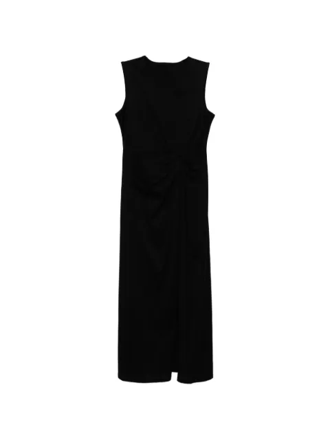 JNBY twist-detail sleeveless dress Black 5Q6G14320