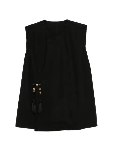 JNBY embellished-button top Black 5Q5210850