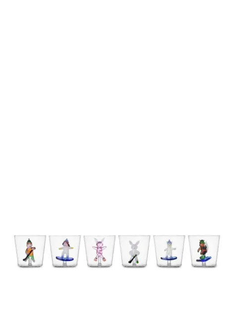Ichendorf Milano Snow Games water tumblers (set of six) Multicolour 09997318