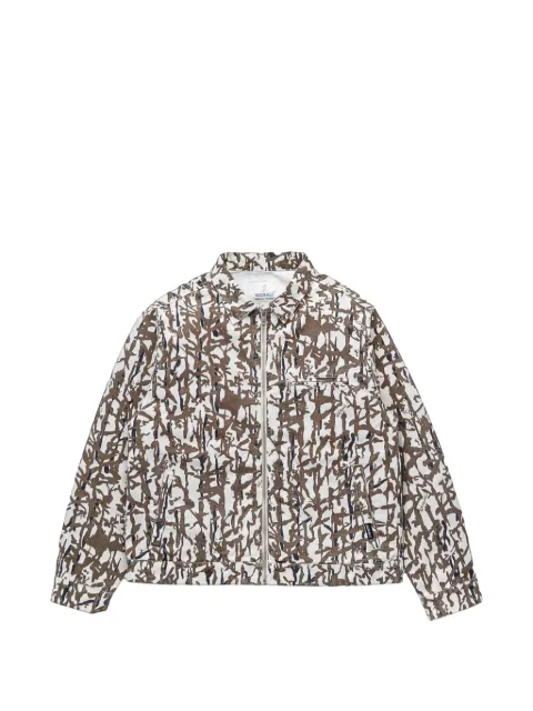Gramicci Taos abstract-print jacket Grey G6SMJ0010