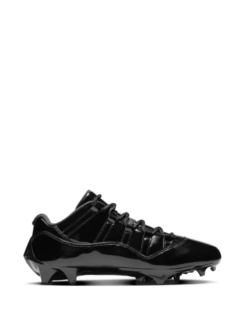 Jordan patent-finish Air Jordan 11 football boots Black IQ8113
