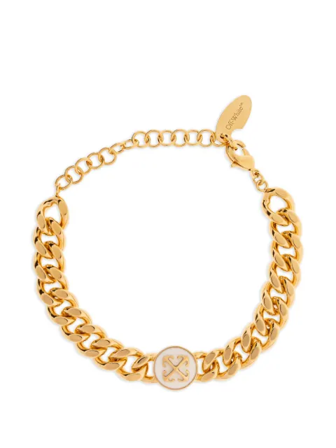 Off-White Round Arrow bracelet Gold OWOA12RC99MET0017601