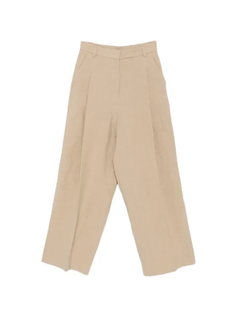Nº21 pleated wide-leg trousers Neutrals 26EN2S0B0423640