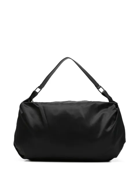 Discord Yohji Yamamoto logo-patch gathered shoulder bag Black DKI34830