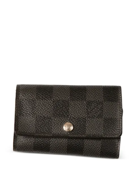 Louis Vuitton Pre-Owned 2000s Damier six-hook key case Black 15016470