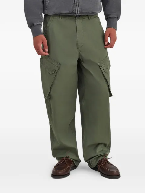 Murphy&Nye belt-loops trousers Green P91601GA9119