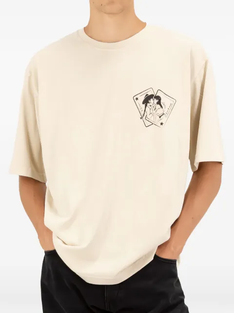 ICON DENIM Haak graphic-print T-shirt Neutrals HAAKJ8040