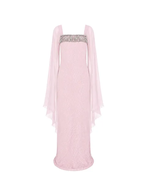 Temperley London Pyramus crystal-embellished dress Pink 26APYR55059A