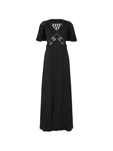 Temperley London Imogen maxi dress Black 26AIMO55111