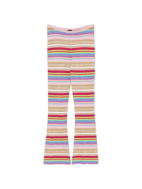 Dolce & Gabbana Pre-Owned 2001s striped-pattern trousers Pink DG250BFX
