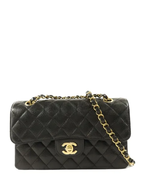 CHANEL Pre-Owned CC turn-lock tote bag Black A01113