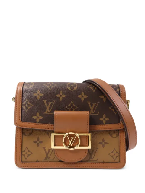 Louis Vuitton Pre-Owned Mini Dauphine monogram reverse tote bag Brown M45959