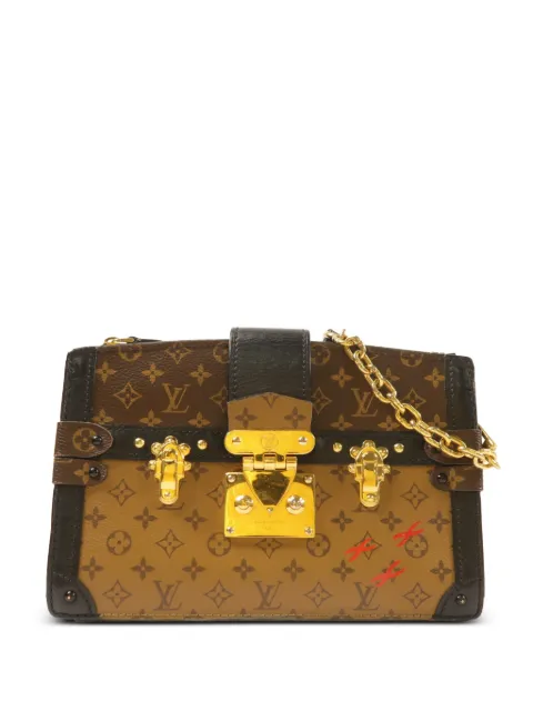 Louis Vuitton Pre-Owned Trunk Reverse Monogram clutch bag Brown M43596