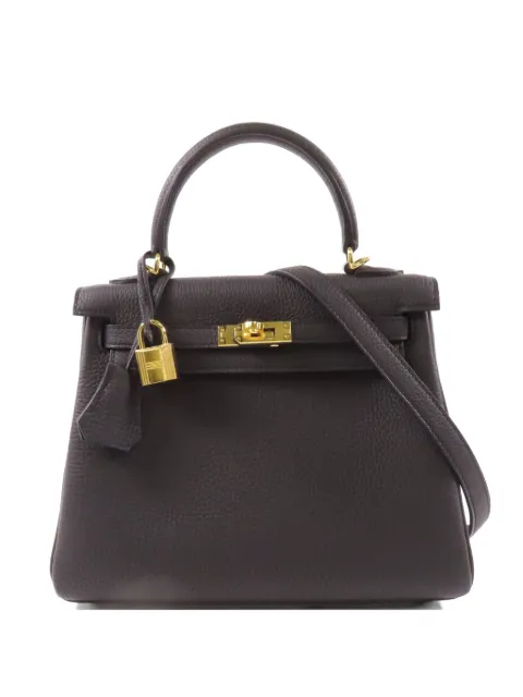 Hermès Pre-Owned Kelly 25 tote bag Grey KBLACK
