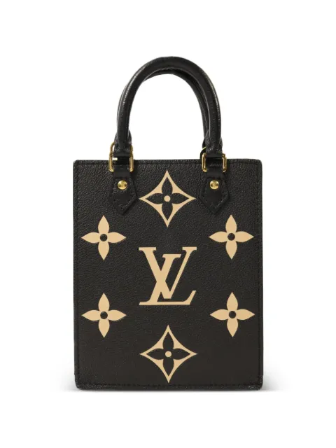 Louis Vuitton Pre-Owned Empreinte Petit Sac Plat monogram tote bag Black M57937