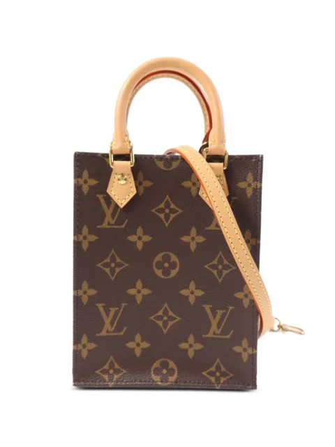 Louis Vuitton Pre-Owned Petit Sac Plat Monogram tote bag Brown M69442