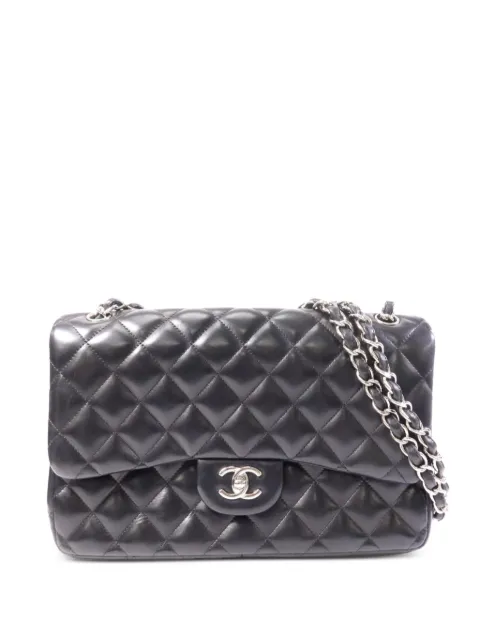 CHANEL Pre-Owned quilted CC turn-lock shoulder bag Black A58600