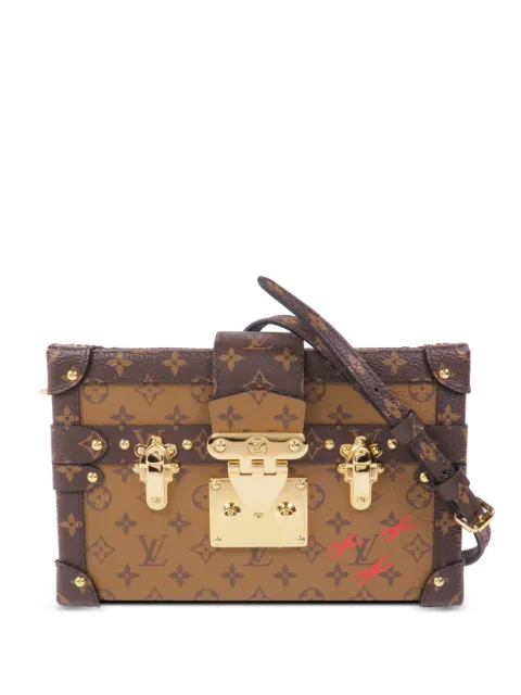 Louis Vuitton Pre-Owned Petite Malle Monogram shoulder bag Neutrals M45960