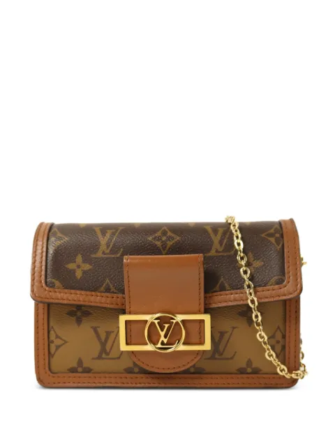 Louis Vuitton Pre-Owned Dauphine monogram-pattern crossbody bag Brown M68746