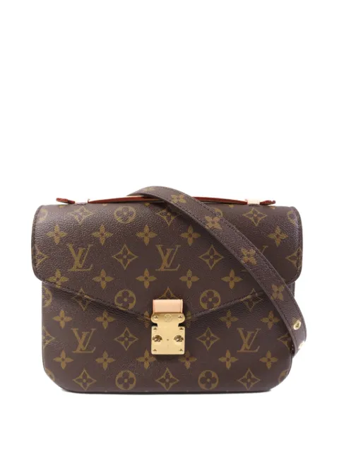 Louis Vuitton Pre-Owned Pochette Metis Monogram canvas crossbody bag Brown M44875
